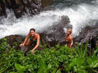 Senderismo entre cascadas